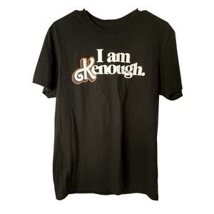 I Am Kenough‎ Barbie Movie T-shirt Black Medium New without tags